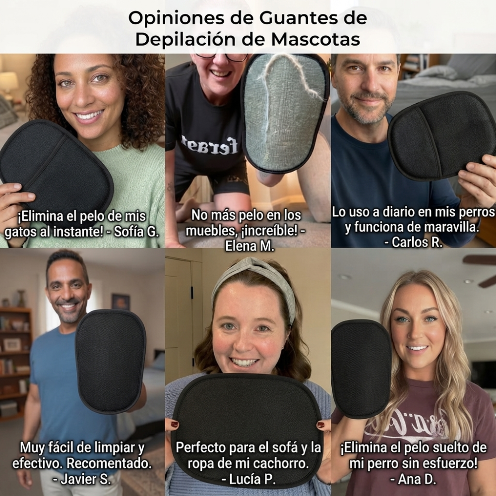 Guante Quita Pelos Vantix™